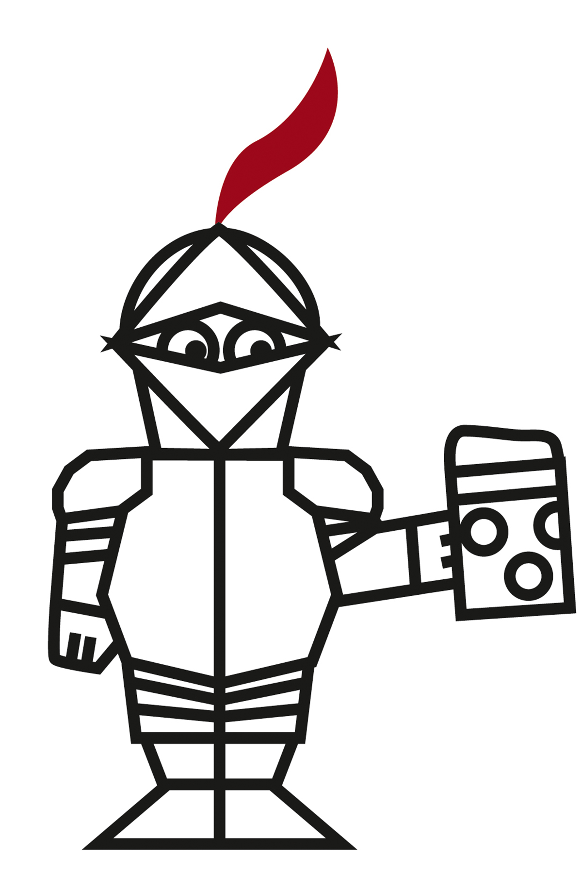 und der Trinkbold markieren Gelegenheiten zur Rast und Einkehr