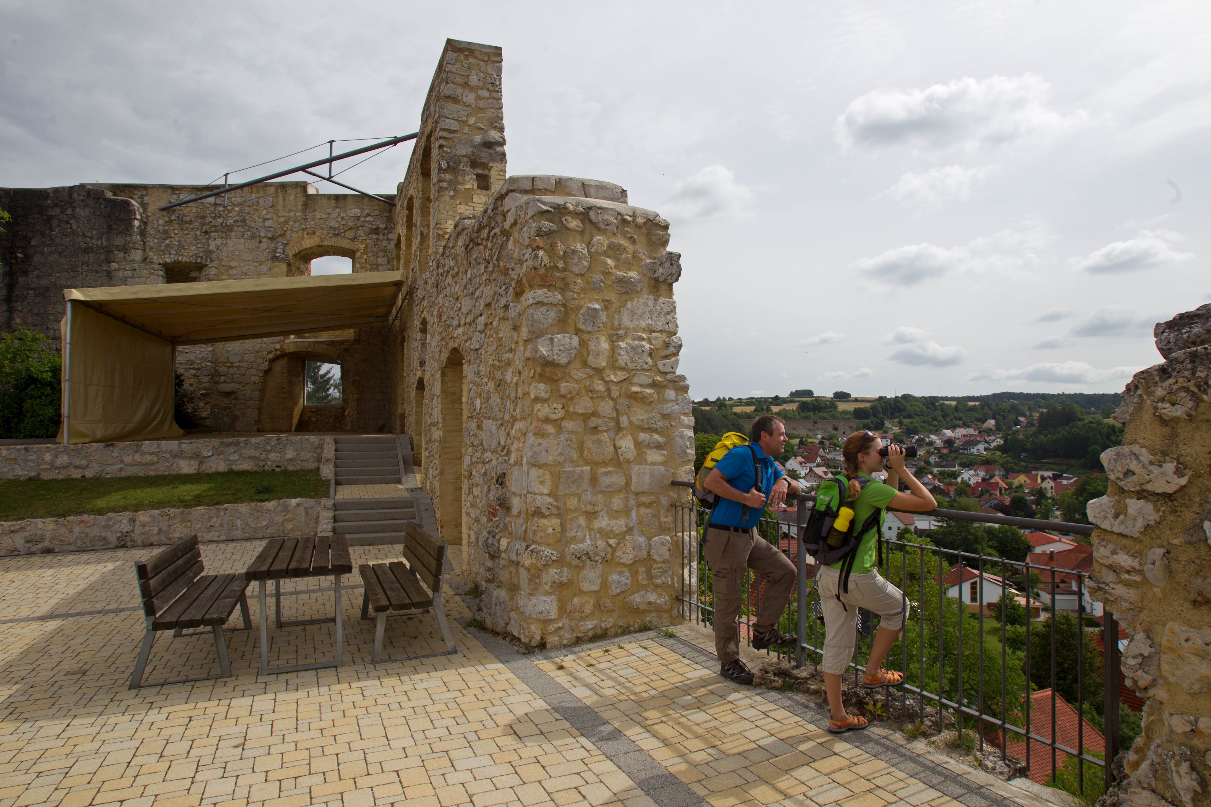 Auf der Burg Laaber