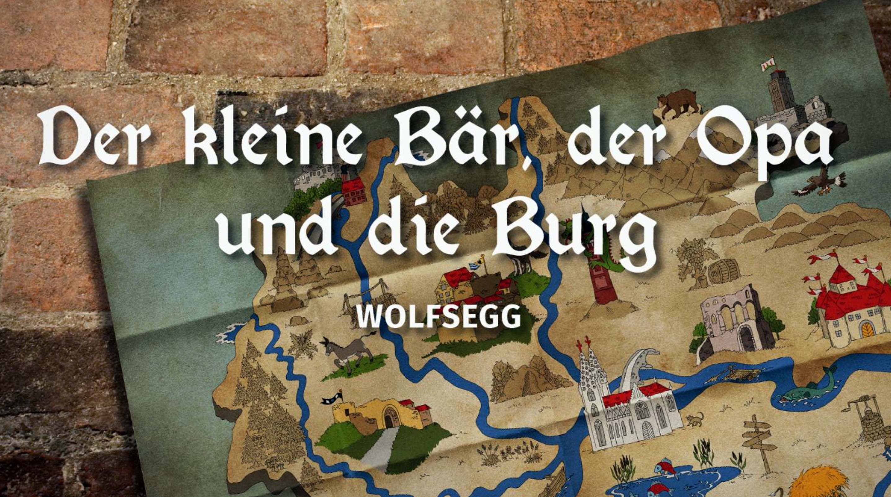 Der kleine Bär in Wolfsegg, Karte