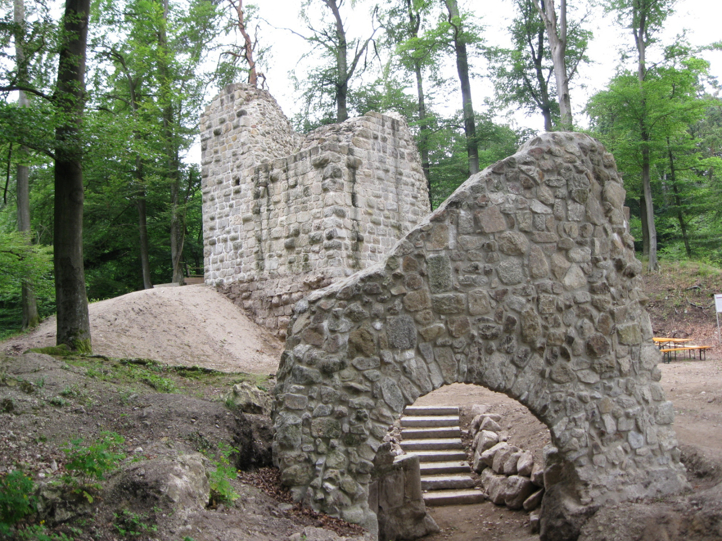 Burg-Ruine Ruine Heilsberg